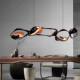 Nordic Modern Minimalist Creative Personality Art Designer Model Room Dining Room Living Room Bar Counter Long Pendant Light