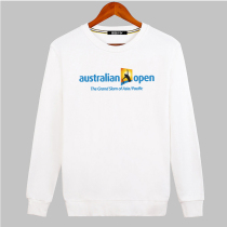 Tennis wear Australian Open four Grand Slam pure cotton sweatshirts long-sleeved T-shirts pullovers mens and womens tops custom team uniforms
