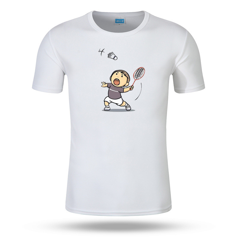 Badminton uniform children's clothing training match suit quick-dry men's and women's T-shirt shirt shirt shirt shirt uniform parent-child