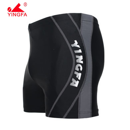 Yingfa swim pants adult men quartet swimming flat fashion print plus 3609