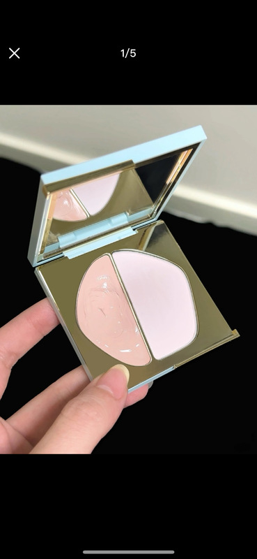 Caitang Timage Dual Highlighter Cream and Powder Set, Matte Highlighter for Contouring, Natural Shadowing for Tear Troughs and Nasolabial Folds