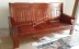 Chong 5 kim cương dứa đặc biệt lưới gỗ rắn sofa gỗ sofa gỗ sofa ba gỗ sofa văn phòng - Ghế sô pha