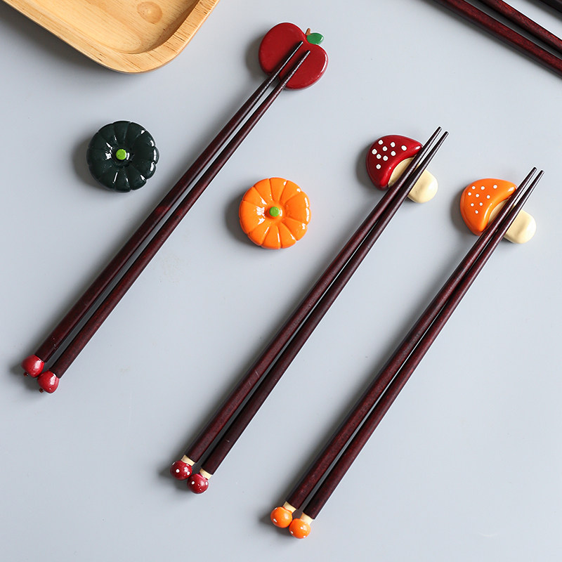 Nishida wood rain wood chopsticks high-value chopsticks group net red Japanese household high-grade extended children's chopsticks family