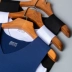 2 mảnh nam liền mạch ấm áp vest nam cộng với nhung dày bó sát mùa thu và mùa đông v-cổ không tay bó sát phần mỏng