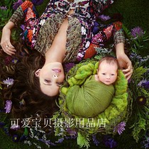 Newborn Photographic Props Wet Felt Wool Blanket Shadow 100 days Baby camera Baby Full moon Photo mat