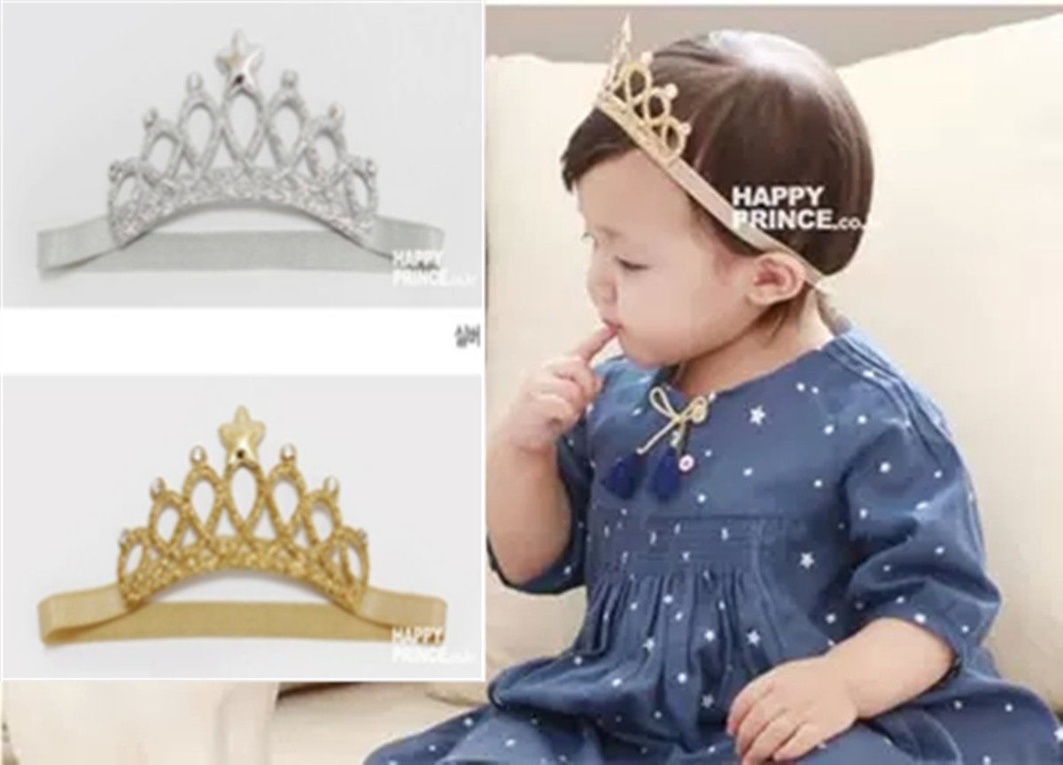 Korean baby photography crown hair band Hundred days baby photography hair band children's photo studio photo hair accessories