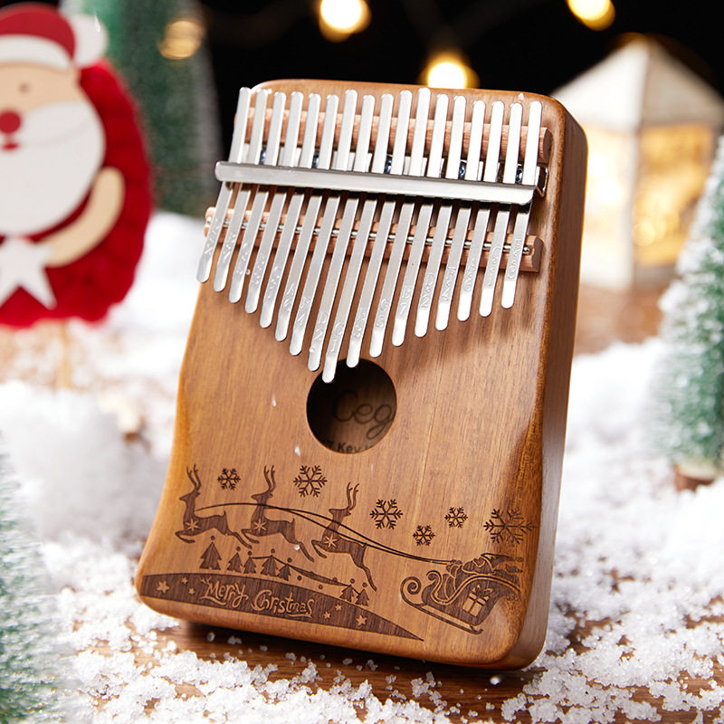 cega karimba thumbs 17 sound beginners kalimba jerry Christmas give festive gift finger musical instrument