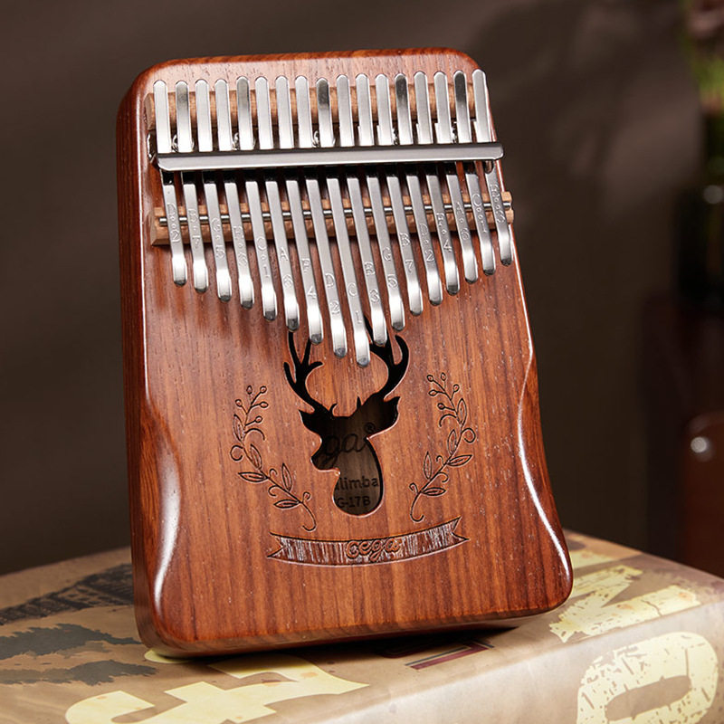 cega front valley thumb qin 17 sound peach core phase Siki kalimba kalimba instrument cross border
