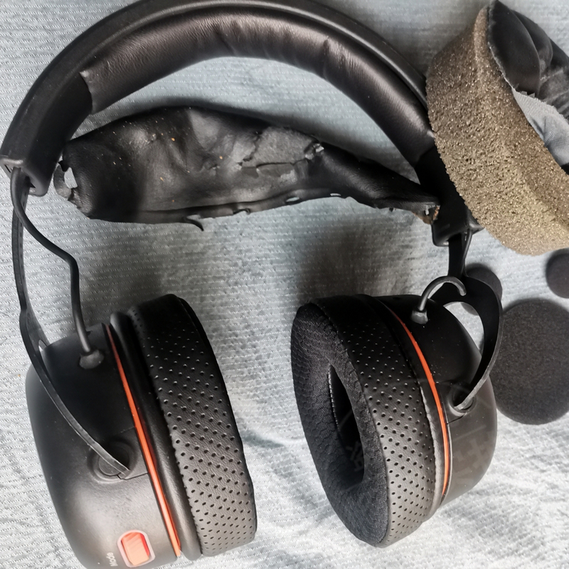Head Beam Replacement Leather Suitable for Baia Power Mmx100 Headphone Cover Mmx150 Ear Pad Sponge Mmx200 Earmuff Leather