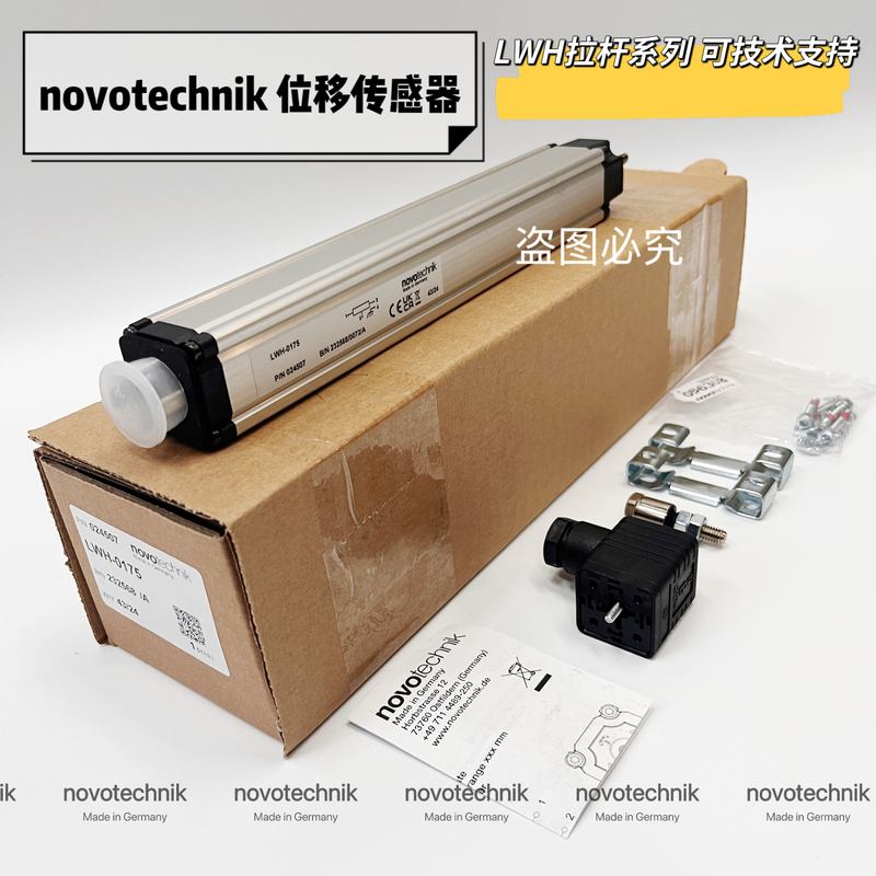 German Novotechnik Displacement Digital Ruler Tlh Lwh-0550 0500 0600 0360 Sensor