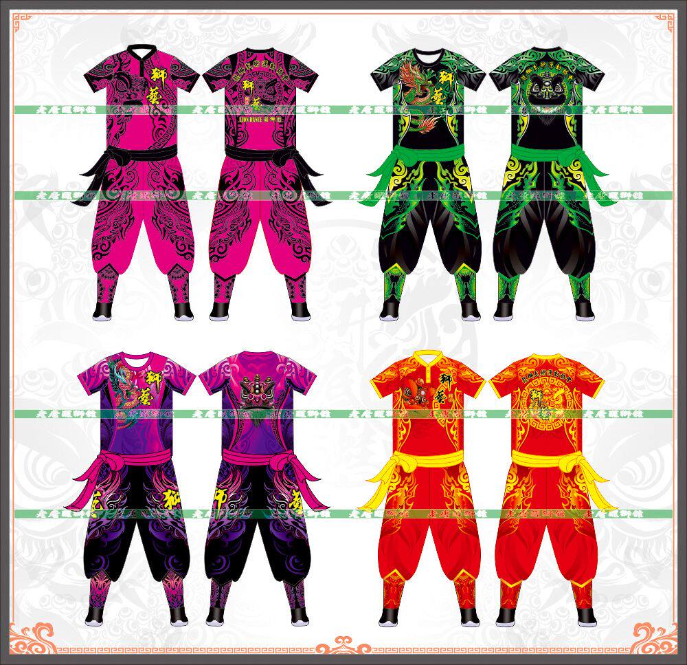 🔥燃爆全场!醒狮舞狮服南狮龙狮服团体队服,让你成为赛场焦点🔥-运动服饰加工定制-淘宝好物网