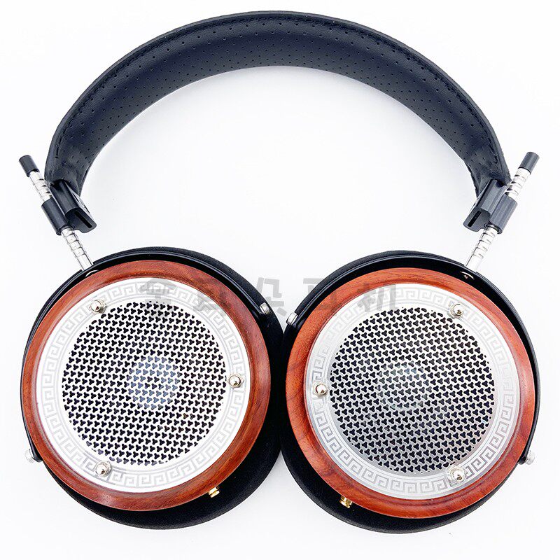 Проводные HiFi наушники 全尺寸hifi大头戴式耳机 红花梨木专业发烧人声古典开放式 高阻抗