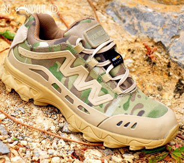 Boots militaires pour homme - porter - Ref 1397981 Image 5