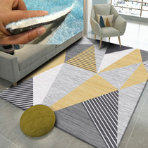 Super soft velvet carpet thickened extra thick living room tea table bedroom bedside high-end custom floor mat girl large area covered