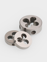 Round die metric coarse teeth manual thread sleeve tap wrench round M1M2M2 5M3M3-M20