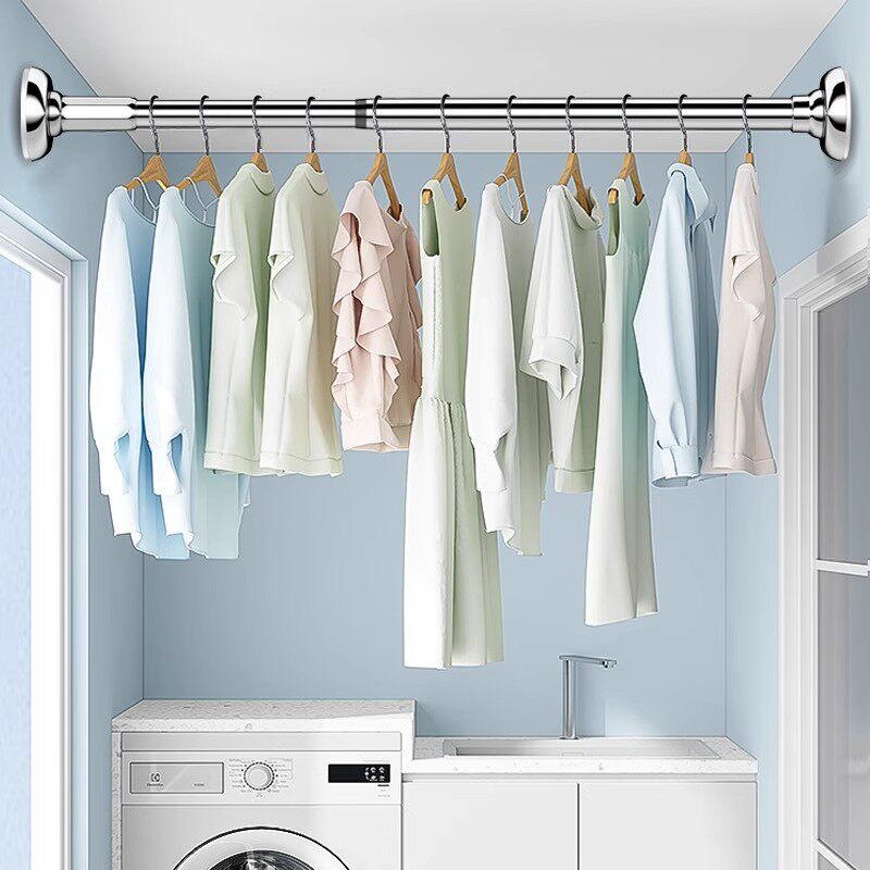 伸缩杆免打孔晾衣杆如何选购？2026家居好物新趋势解读