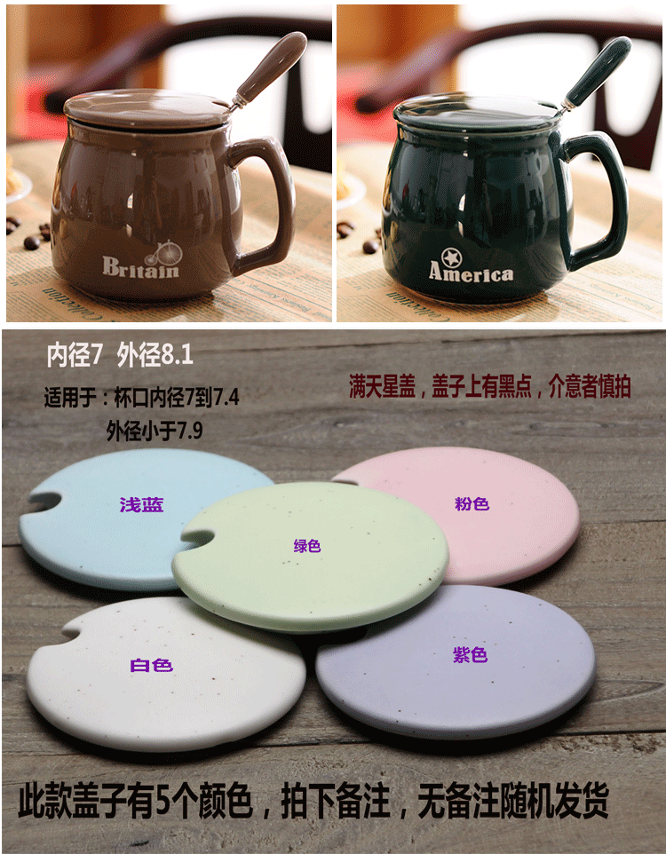 Gốm Phổ Cup Bìa Sứ Bìa Vòng Cup Bìa Mug Bìa Silicone Phổ Bìa Gỗ Bìa Tre Bìa