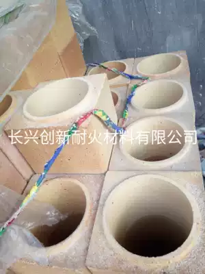 1400 degree high temperature refractory brick fire nozzle refractory flue hole brick high alumina brick fireproof brick furnace