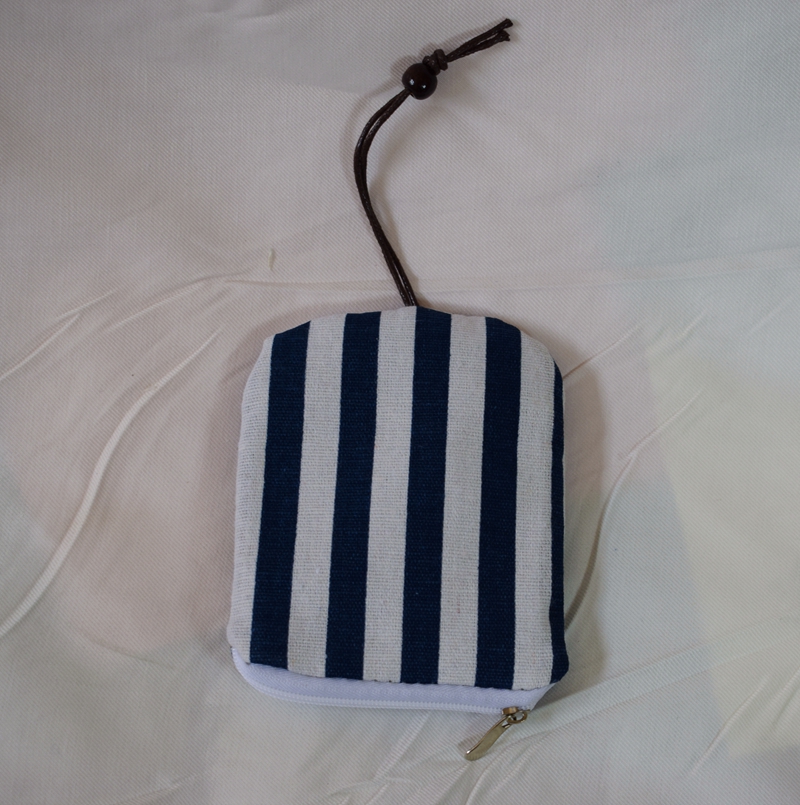 Phiên bản tiếng Hàn của túi chìa khóa cotton nhỏ tươi có khóa kéo chống xước bảo vệ tay áo gói dây rút đa chức năng ví móc khóa lv
