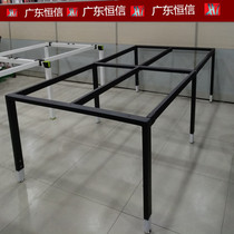 Desk metal feet Wrought iron table frame bench bench steel frame table bracket hardware table foot countertop support black and white steel feet