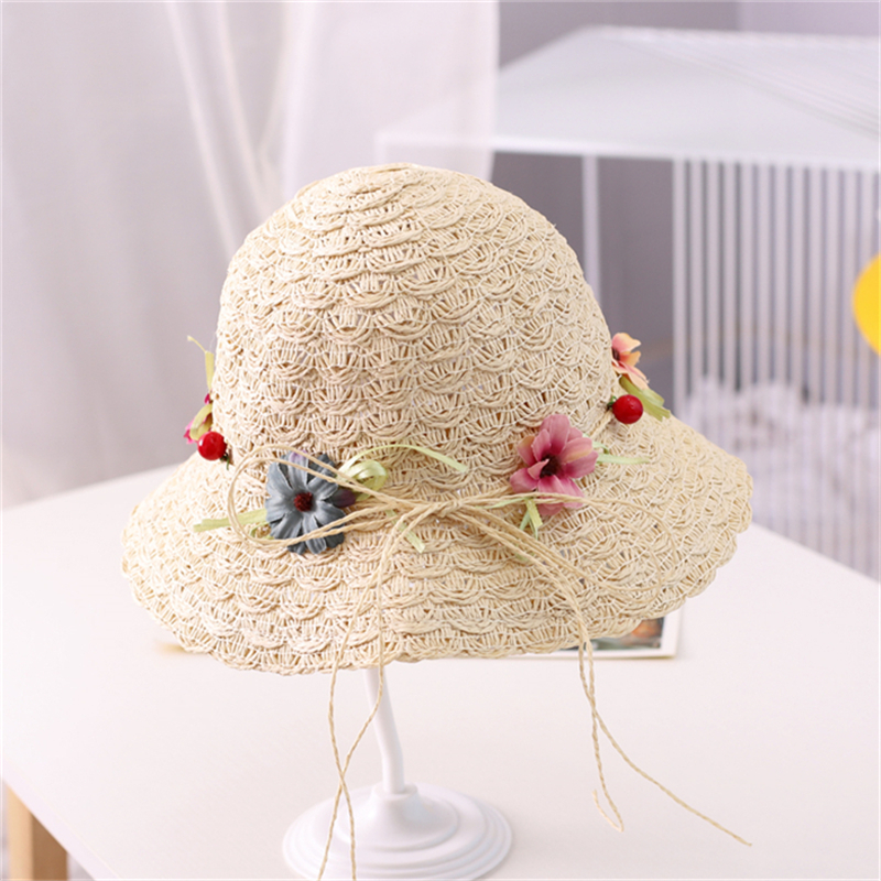 Women's Pastoral Flower Ruffles Bucket Hat display picture 2