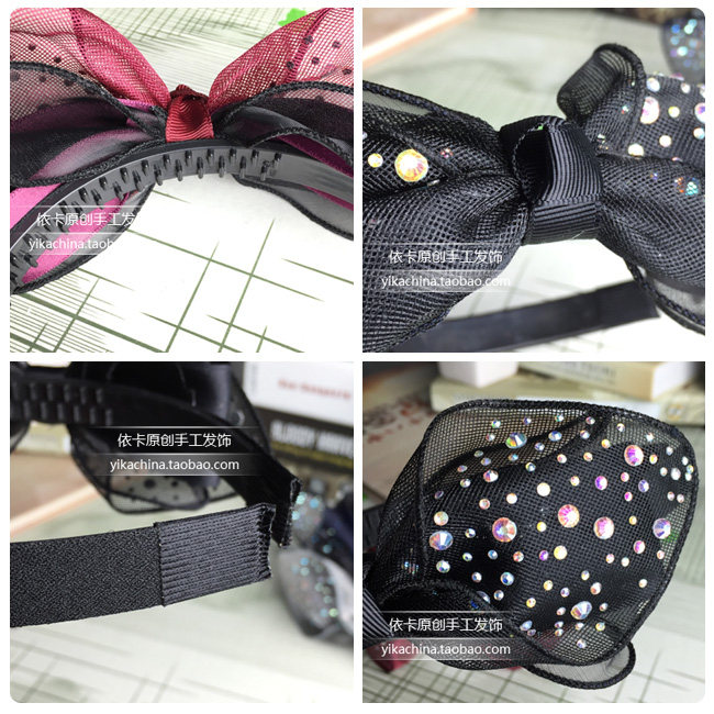 Accessoire coiffure en tissu - Ref 1202724 Image 12