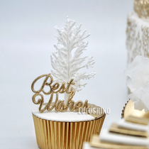 Happy birthday to LULUSHINO sugar-turning silicone mold. Congratulations on your blessing to artistic handwriting mold.