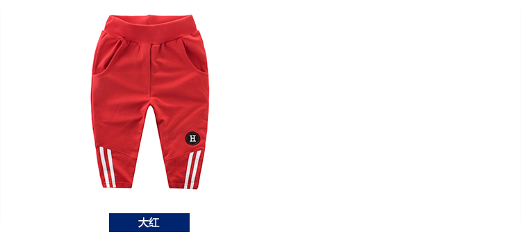 Mùa xuân và mùa thu 2019 quần áo trẻ em mới bé trai quần vừa và nhỏ cotton trẻ em thời trang quần bé quần short bé trai