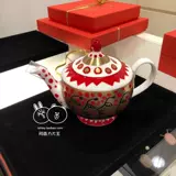 Японская подлинная покупка kusama yayoi kusama Japan Limited Limited Tea Set Teapot японцы