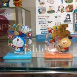 Подлинная покупка Японии Doraemon Doraemon Blue Time Machine Fat Man трехмерная вставка украшения для рабочего стола