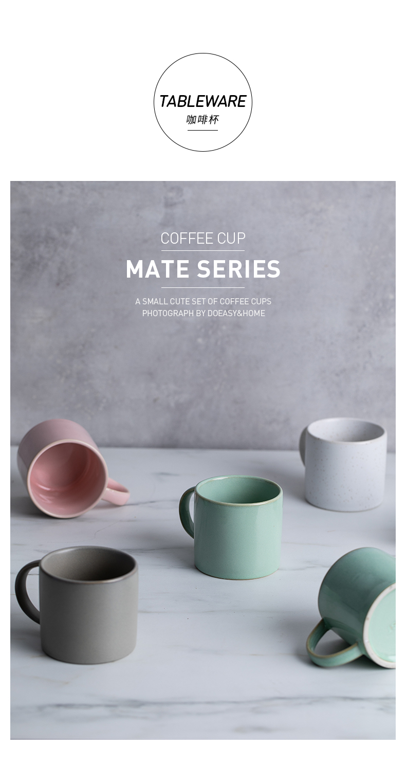 And mate coffee cup ceramic keller cup move mark cup northern ins creative trend of CPU