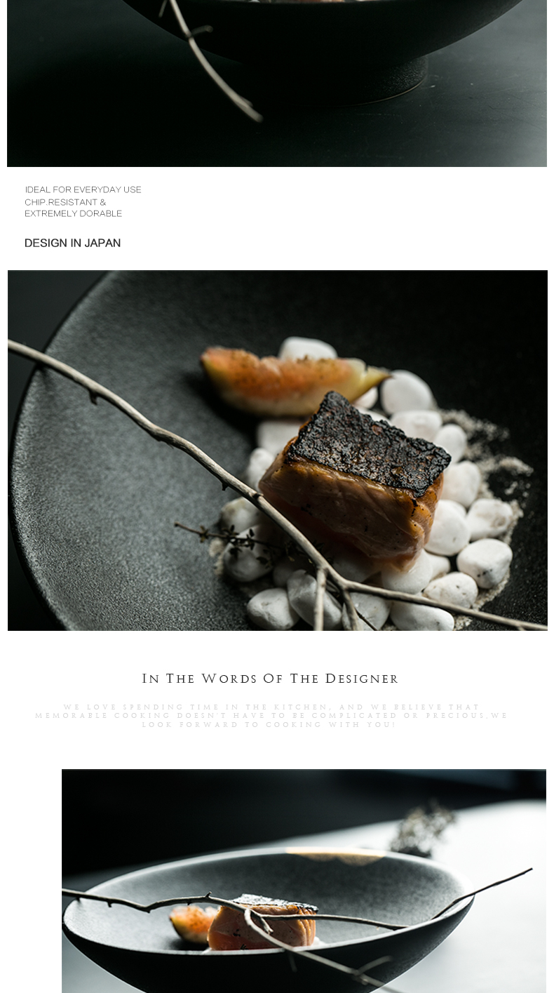 Expressions using the and sharply black jade ceramic high - temperature shallow bowl set up Mosaic gold antiskid rice bowls retro creative noodles soup bowl