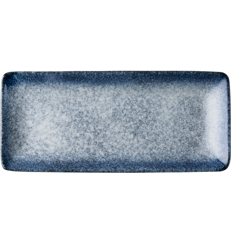 And the jazz a ceramic roll plate strip plate of creative western food steak plate dessert plate flat