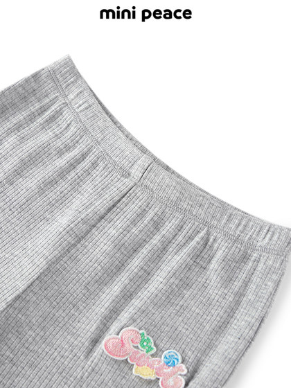 minipeace太平鸟童装女童打底裤夏季薄款儿童喇叭裤
