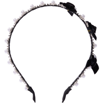 (Same style at counter) minipeace Peacebird childrens clothing girls velvet headband princess knitted girls hair accessories