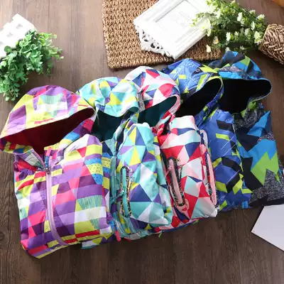 2021 Spring and Autumn Winter Tong Tong Shirt Hoodie Padded velvet Men and Women Outdoor Windproof Warm Coats