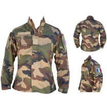 France and the French army issued F3 jungle outdoor hiking and camping flame retardant jacket top F2 upgraded slim fit breathable and heat-proof