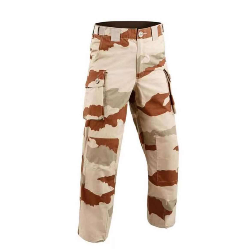 The French Army released the French foreign Legion FELIN series T4S2 sand-colored long pants F2 pants upgraded version