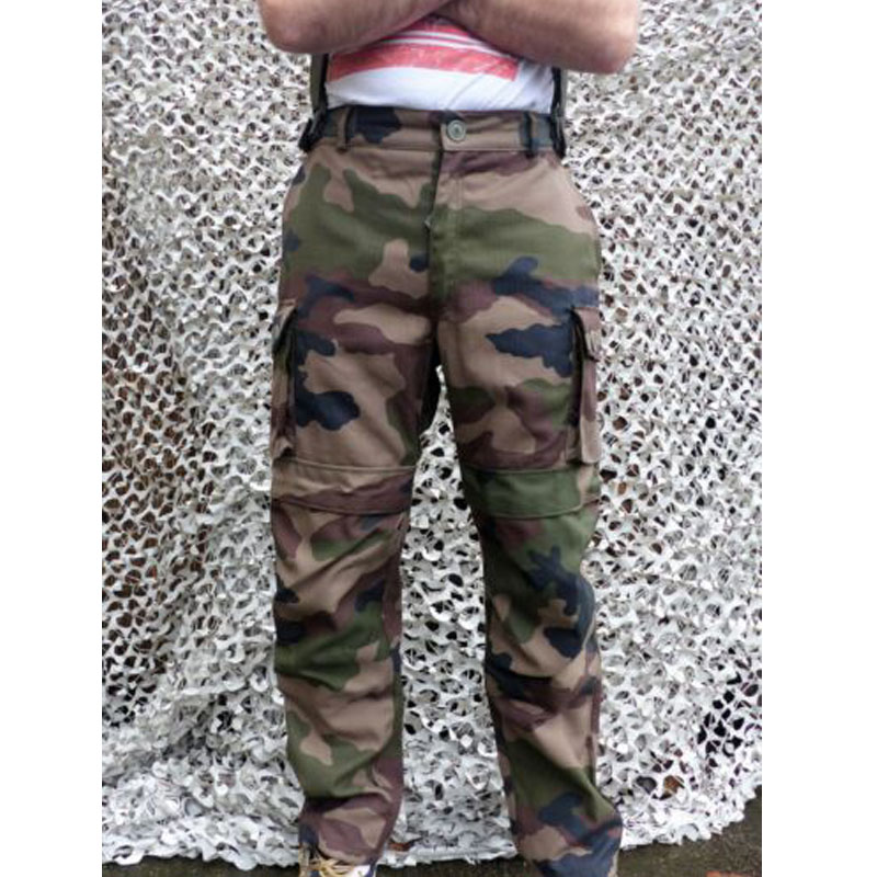 The French Army issued the French Foreign Legion FELIN T3 SAGEM jungle combat slim military pants Afghanistan campaign