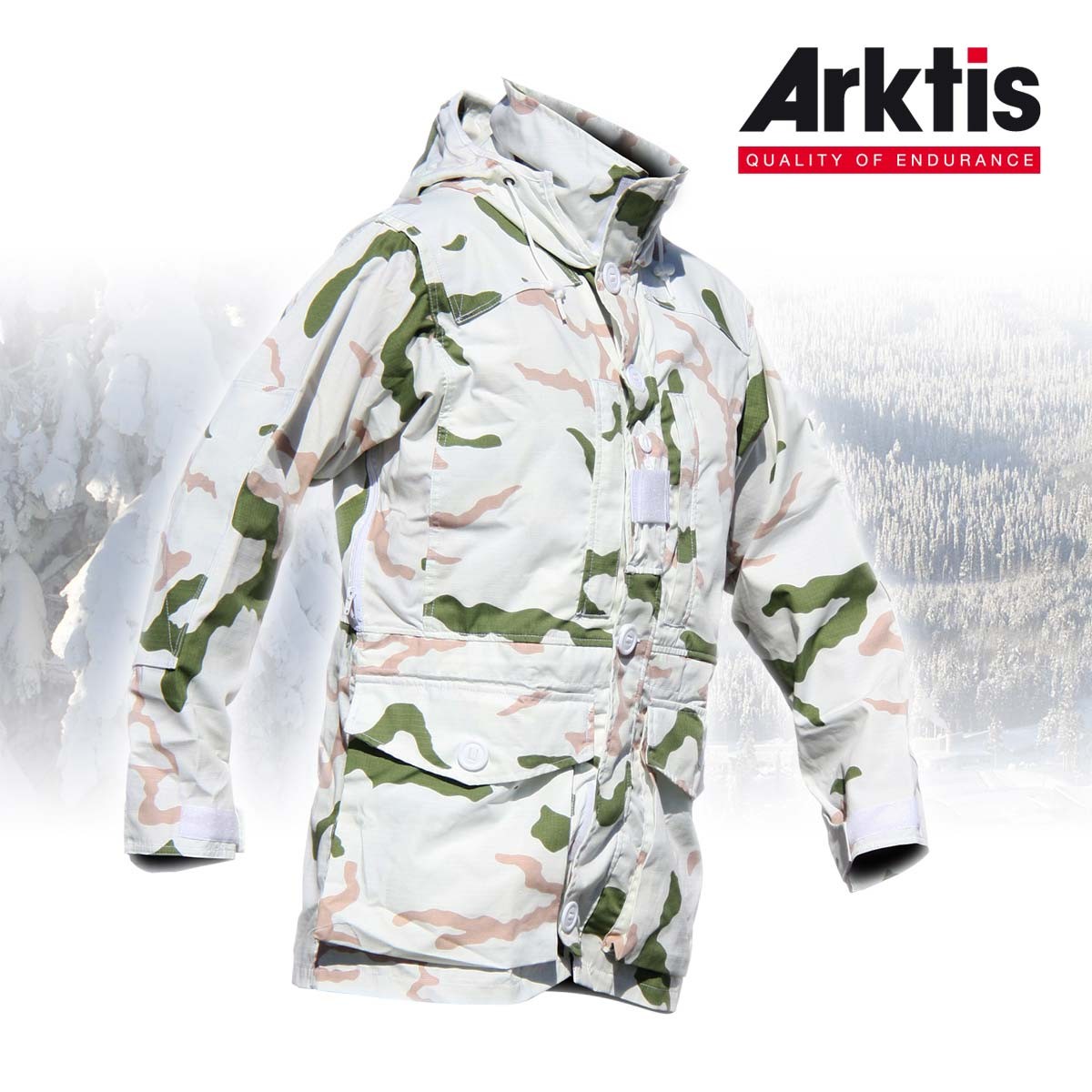 French Army Snow Color Windbreaker GEN2 Trousers Rare Alpine Ghost Arktis