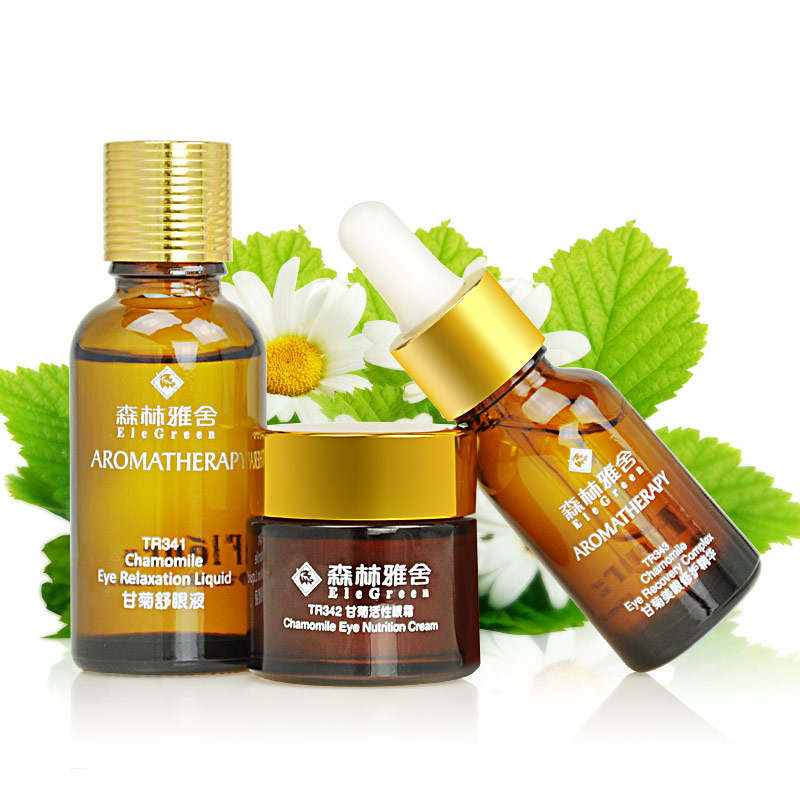 森林雅舍美眼小精灵3件套眼部护理套装淡化干纹黑眼圈抗皱紧致