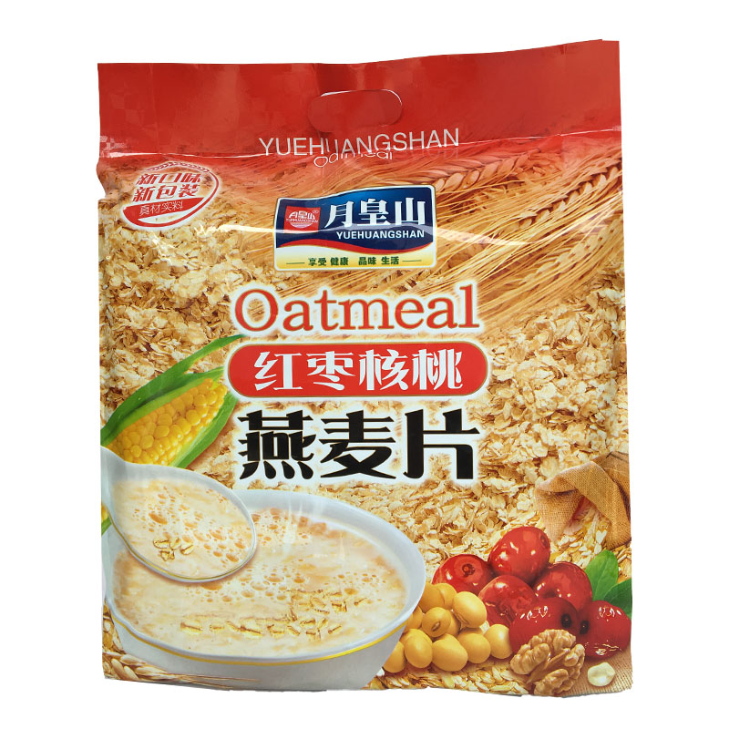 Moon Real Mountain red date walnut oatmeal 2022 annual ready-to-eat healthy and nutritious meal Breakfast Powder Rinderless drinks 800g