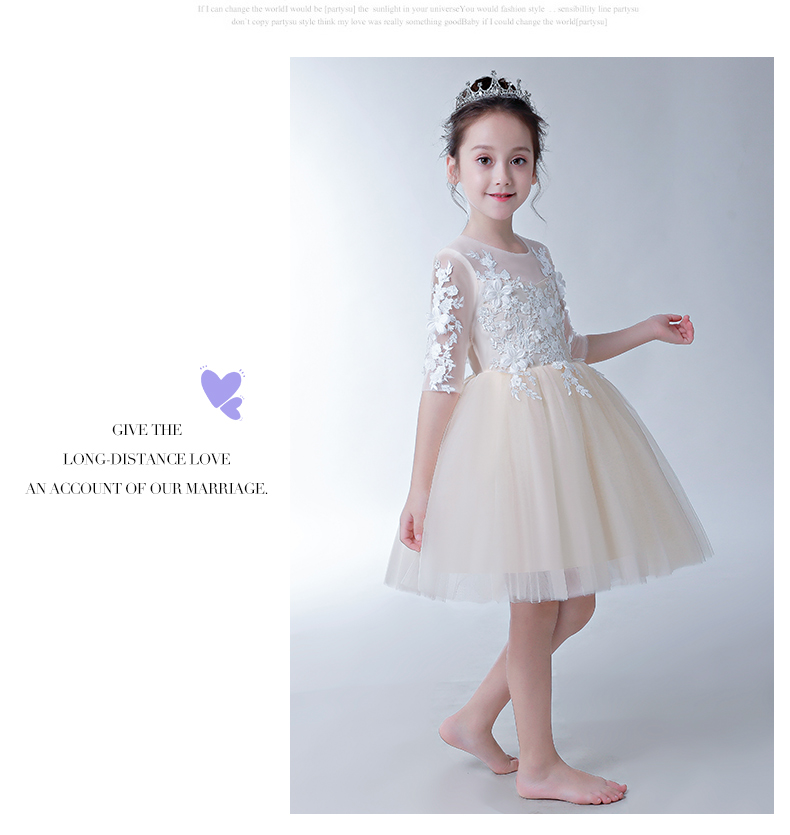 Váy dạ hội cho trẻ em, váy sinh nhật công chúa, trang phục piano cho bé gái, chủ nhà, chương trình, fluffy, cô gái hoa, váy cưới shop đồ trẻ em