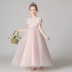 Sophia Công chúa Váy Cô bé Lọ Lem Váy dài Tóc cho trẻ em Ngày Sophia Trang phục - Váy trẻ em áo vest bé trai 1-2 tuổi Váy trẻ em