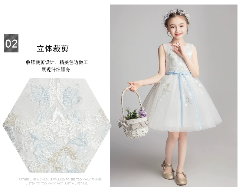 Trang phục dạ hội cho bé - Váy trẻ em