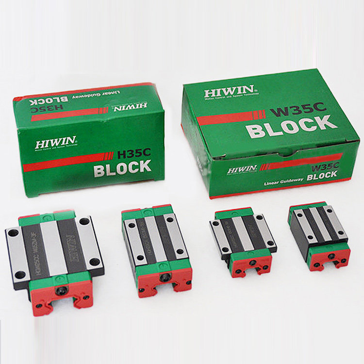 HIWIN Taiwan Upper silver linear guide slider HGH HGW EGH RGH 15 25 35 45 45 set