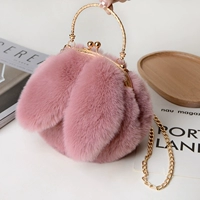 Кожаный розовый