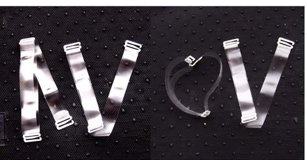 Bra quai vô hình trong suốt siêu tốt chà áo lót 3 dây
