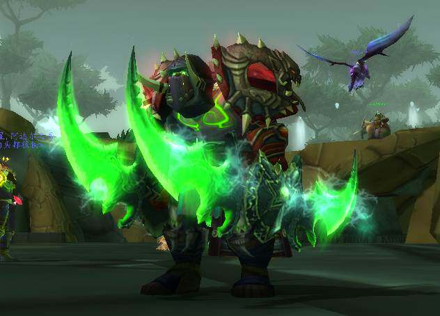 Magic Beast World Account Number Nostalgia TBC70 Class Beast man burglar with double egg knife 4T6 sets 100 dead ZAM fight bear