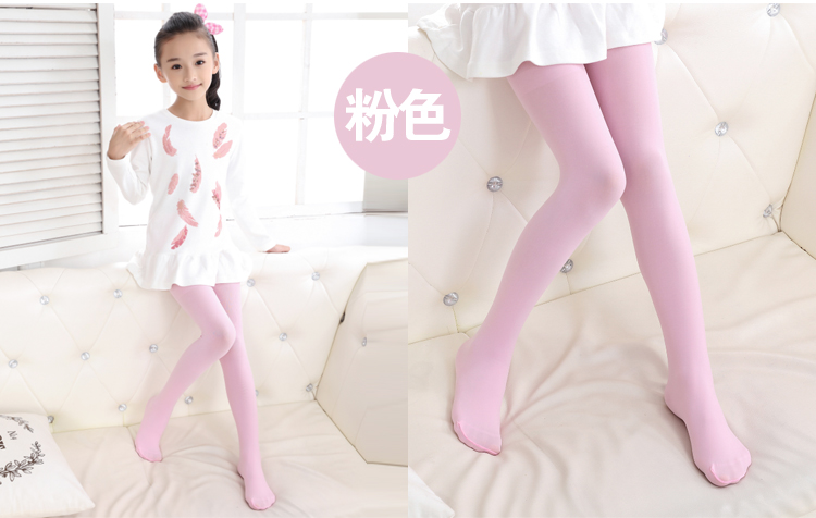 Cô gái pantyhose trẻ em vớ nhảy vớ trắng cô gái xà cạp mùa xuân và mùa hè phần mỏng bé vớ